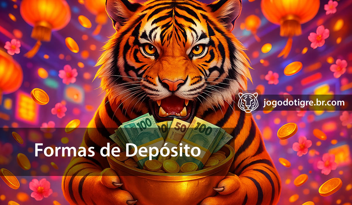 Formas de depósito: como colocar saldo para jogar Jogo do Tigre
